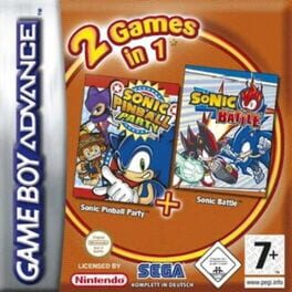 cover 2 Games in 1: Sonic Pinball Party + Sonic Battle