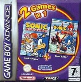 cover 2 Games in 1: Sonic Advance + Sonic Battle